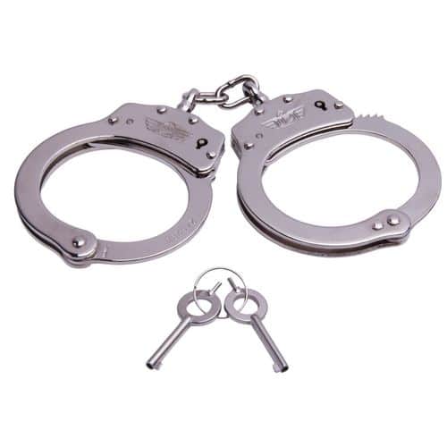 Uzi Accessories UZIHCCS Law Enforcement Cuffs Law Enforcement Cuffs Nickel Plated Uzi Accessories UZIHCCS Law Enforcement Cuffs Law Enforcement Cuffs Nickel Plated