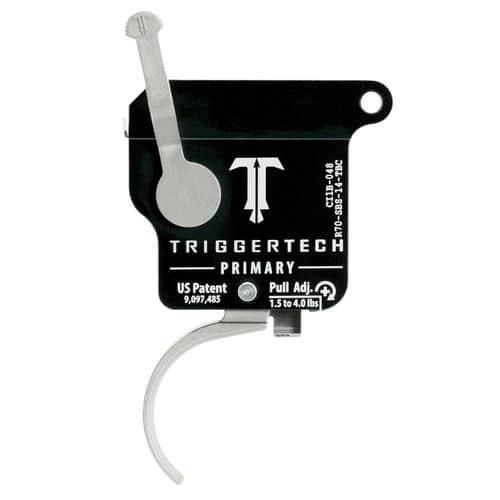 TriggerTech R70SBS14TBC Primary
Remington 700 Stainless Single-Stage Traditional Curved 1.50-4.00 lbs TriggerTech R70SBS14TBC Primary
Remington 700 Stainless Single-Stage Traditional Curved 1.50-4.00 lbs
