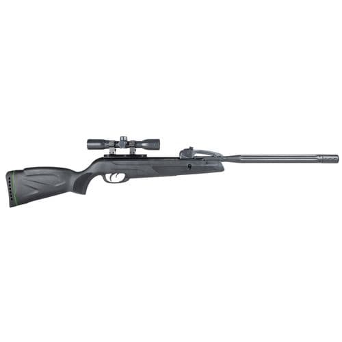 Gamo Swarm Whisper .22 Pellet Black, All Weather Stock, 4x32 mm Scope Gamo Swarm Whisper .22 Pellet Black, All Weather Stock, 4x32 mm Scope