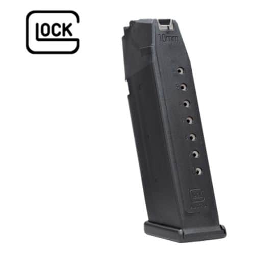 Glock Magazine Glock 20 10mm Auto 10-Round Polymer Black Glock Magazine Glock 20 10mm Auto 10-Round Polymer Black