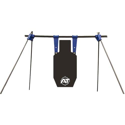 ACTION TARGET INC AT-135 PT IPSC Torso Gong Kit AR500 Steel Torso Gong Black/White ACTION TARGET INC AT-135 PT IPSC Torso Gong Kit AR500 Steel Torso Gong Black/White
