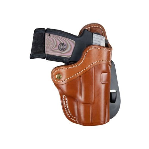 1791 Gunleather PDH21CBRR PDH 2.1 Classic Brown Leather OWB Glock 17/S&W Shield/Sprgfld XD9 Right Hand 1791 Gunleather PDH21CBRR PDH 2.1 Classic Brown Leather OWB Glock 17/S&W Shield/Sprgfld XD9 Right Hand