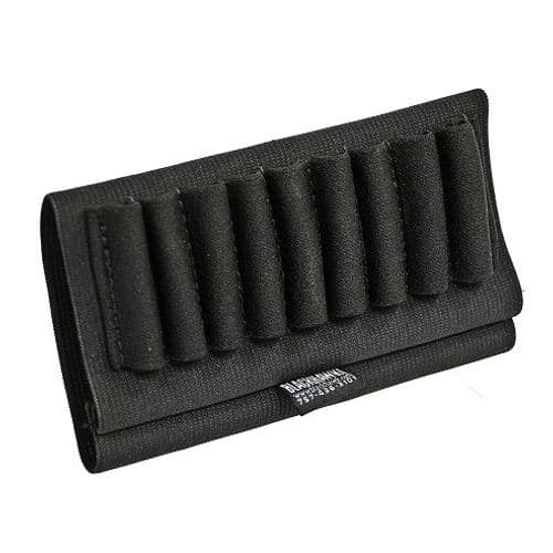 Blackhawk 74SH00BK Buttstock Shell Holder 9 Rounds Black Nylon Blackhawk 74SH00BK Buttstock Shell Holder 9 Rounds Black Nylon