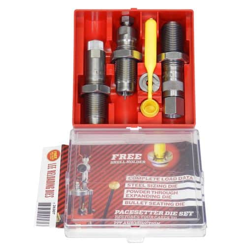 Lee 90270 Steel 3-Die Set Pistol 357 Sig Lee 90270 Steel 3-Die Set Pistol 357 Sig