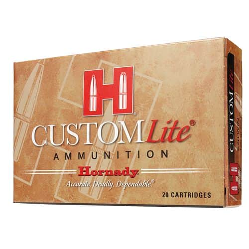 Hornady 80866 Custom Lite 308 Win 125 gr SST 20 Bx/ 10 Cs Hornady 80866 Custom Lite 308 Win 125 gr SST 20 Bx/ 10 Cs
