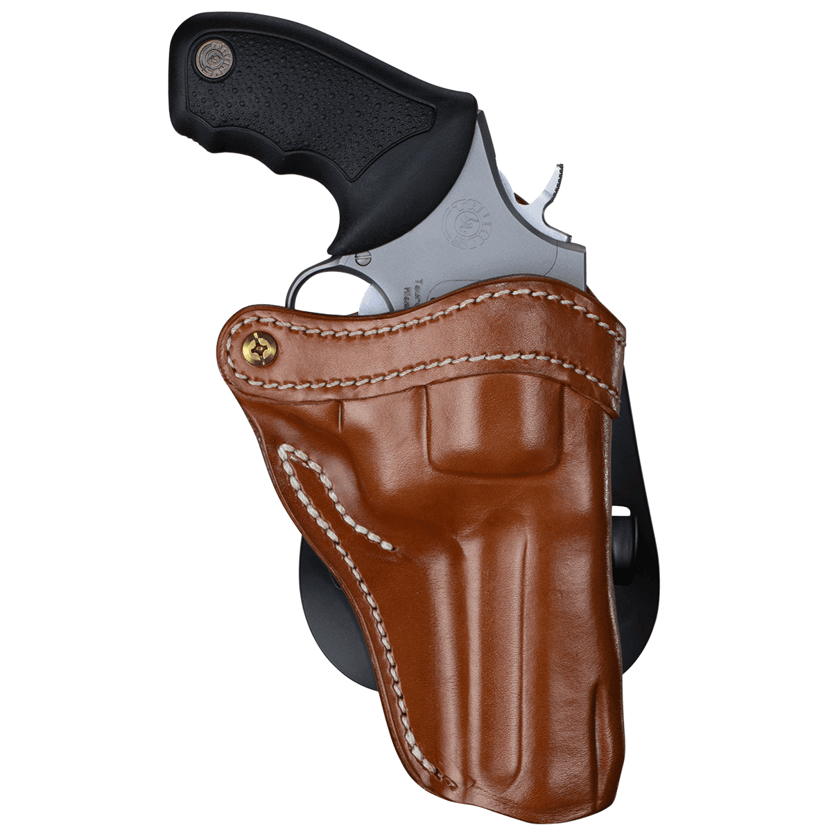 1791 Gunleather PDHR2CBRR RVH2 OWB Classic Brown Leather Paddle Fits Ruger GP100 Right Hand 1791 Gunleather PDHR2CBRR RVH2 OWB Classic Brown Leather Paddle Fits Ruger GP100 Right Hand