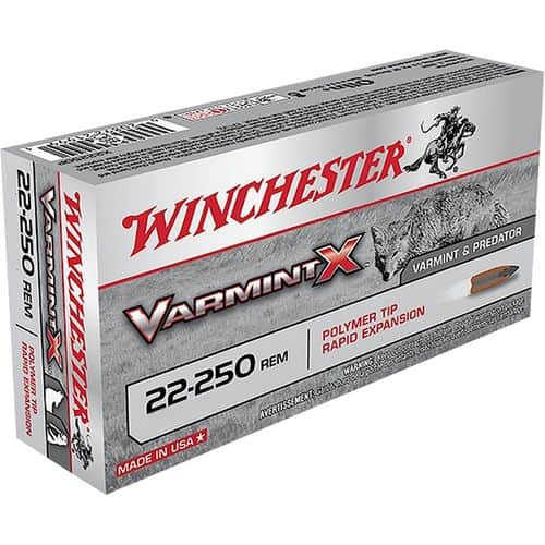 Winchester Ammo X22250PXL Varmint X 22-250 Rem 55 gr Polymer Tip 40 Bx/ 5 Cs Winchester Ammo X22250PXL Varmint X 22-250 Rem 55 gr Polymer Tip 40 Bx/ 5 Cs
