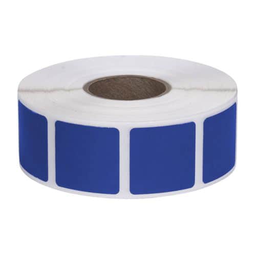 ACTION TARGET INC PASTTXBL Square Target Pasters 1000 Per Box Pasters Blue ACTION TARGET INC PASTTXBL Square Target Pasters 1000 Per Box Pasters Blue
