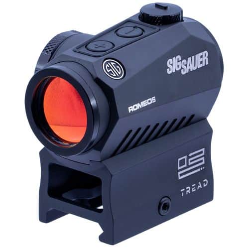 Sig Sauer Electro-Optics SOR52010 Romeo5 Tread 1x 20mm 2 MOA Red Dot CR2032 Lithium Black Sig Sauer Electro-Optics SOR52010 Romeo5 Tread 1x 20mm 2 MOA Red Dot CR2032 Lithium Black
