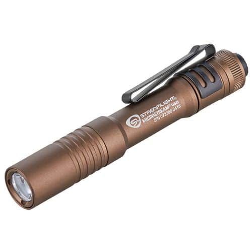Streamlight 66608 Microstream USB 50/250 Lumens C4 LED Aluminum Coyote Lithium Ion Streamlight 66608 Microstream USB 50/250 Lumens C4 LED Aluminum Coyote Lithium Ion