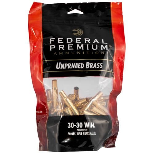 Federal PR3030UPB50 Gold Medal Rifle 30-30 Winchester Brass 50 Federal PR3030UPB50 Gold Medal Rifle 30-30 Winchester Brass 50