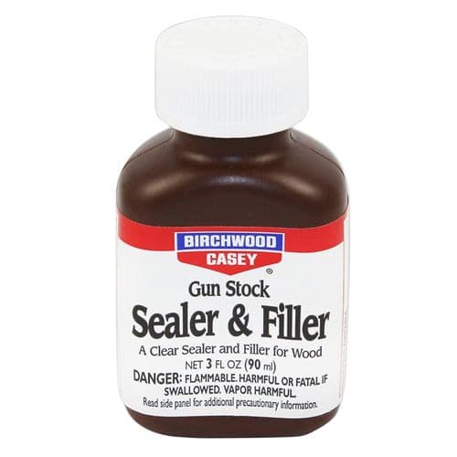 Birchwood Casey 23323 Gun Stock Sealer/Filler Gun Stock Sealer/Filler 3 oz Birchwood Casey 23323 Gun Stock Sealer/Filler Gun Stock Sealer/Filler 3 oz