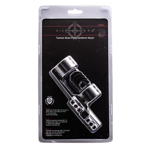 Sightmark SM34019 Tactical Cantilever Mount Fixed 1-Pc Base & 30mm Ring Combo Black Matte Finish Sightmark SM34019 Tactical Cantilever Mount Fixed 1-Pc Base & 30mm Ring Combo Black Matte Finish