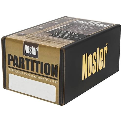 Nosler 16326 Partition 7mm .284 150 GR Spitzer 50 Box Nosler 16326 Partition 7mm .284 150 GR Spitzer 50 Box