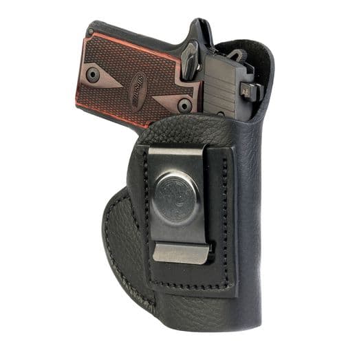 1791 Gunleather SCH1NSBR SCH IWB Size 01 Night Sky Black Leather Belt Clip Fits Ruger LCP/Sig P938/Walther PPK Right Hand 1791 Gunleather SCH1NSBR SCH IWB Size 01 Night Sky Black Leather Belt Clip Fits Ruger LCP/Sig P938/Walther PPK Right Hand