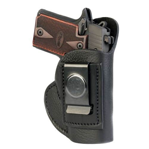 1791 Gunleather SCH1NSBR SCH IWB Size 01 Night Sky Black Leather Belt Clip Fits Ruger LCP/Sig P938/Walther PPK Right Hand 1791 Gunleather SCH1NSBR SCH IWB Size 01 Night Sky Black Leather Belt Clip Fits Ruger LCP/Sig P938/Walther PPK Right Hand