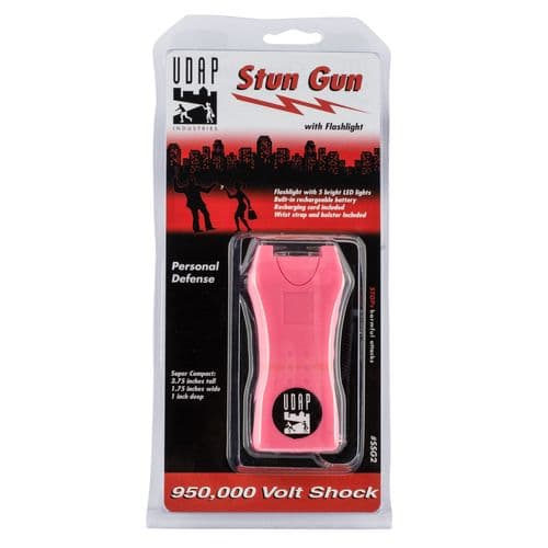 UDAP SSG2 Stun Gun 950,000 Volts Rechargeable Pink 1 UDAP SSG2 Stun Gun 950,000 Volts Rechargeable Pink 1