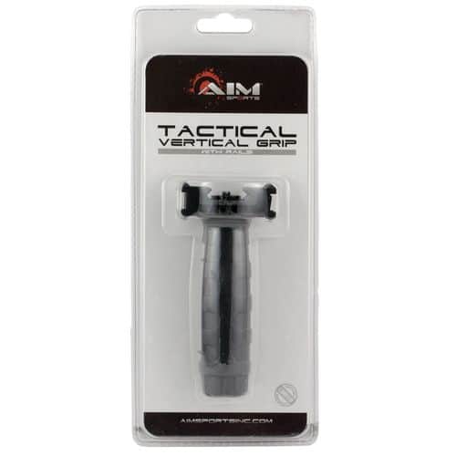 Aim Sports PJTGR Tactical Side Railed Vertical Foregrip Black Polymer Aim Sports PJTGR Tactical Side Railed Vertical Foregrip Black Polymer