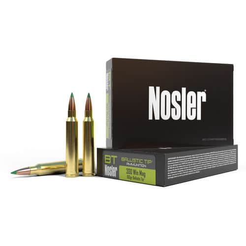 Nosler 40053 Ballistic Tip Hunting 300 Win Mag 180 gr Ballistic Tip 20 Bx/ 10 Cs Nosler 40053 Ballistic Tip Hunting 300 Win Mag 180 gr Ballistic Tip 20 Bx/ 10 Cs