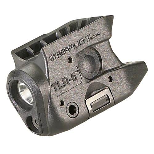 Streamlight 69274 TLR-6 Laser/Light Combo White C4 LED 100 Lumens CR-1/3N Battery Black Polymer fits Kahr Arms Streamlight 69274 TLR-6 Laser/Light Combo White C4 LED 100 Lumens CR-1/3N Battery Black Polymer fits Kahr Arms