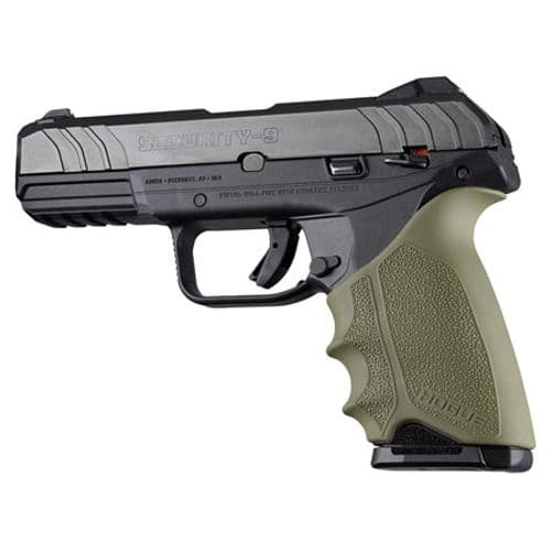 Hogue 17701 HandAll Beavertail Grip Sleeve Ruger Security 9 Rubber OD Green Hogue 17701 HandAll Beavertail Grip Sleeve Ruger Security 9 Rubber OD Green