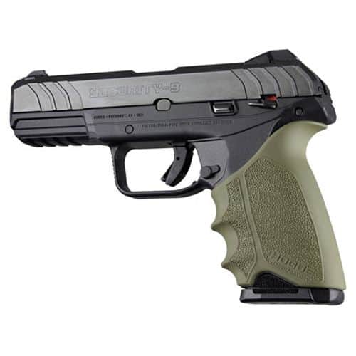 Hogue 17701 HandAll Beavertail Grip Sleeve Ruger Security 9 Rubber OD Green Hogue 17701 HandAll Beavertail Grip Sleeve Ruger Security 9 Rubber OD Green