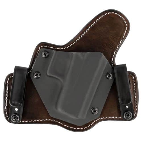 Tagua TXPART355 Texas Partner Brown Kydex IWB/OWB Glock compatible with 43 Right Hand Tagua TXPART355 Texas Partner Brown Kydex IWB/OWB Glock compatible with 43 Right Hand