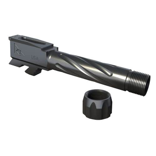 RIVAL ARMS RA20G302B Threaded Compatible with Glock 43 416 Stainless Steel Graphite PVD RIVAL ARMS RA20G302B Threaded Compatible with Glock 43 416 Stainless Steel Graphite PVD