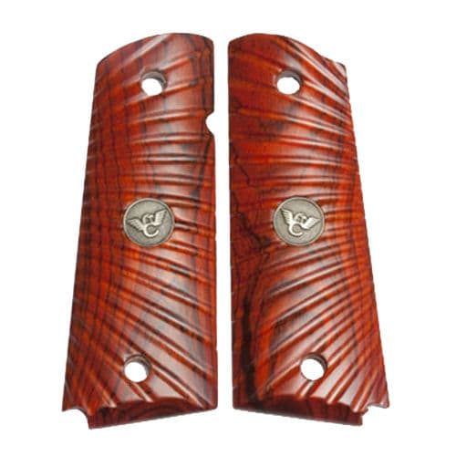 Wilson Combat 351MFS Side Panel Grips Full Size Starburst Cocobolo Wilson Combat 351MFS Side Panel Grips Full Size Starburst Cocobolo