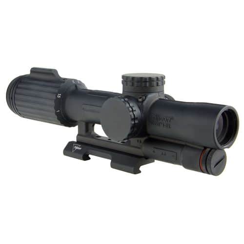 Trijicon 1600051 VCOG 1-6x 24mm Obj 95-15.9 ft @ 100 yds FOV Black Finish Illuminated Green Segmented Circle/Crosshair 308 175 GR Ballistic Trijicon 1600051 VCOG 1-6x 24mm Obj 95-15.9 ft @ 100 yds FOV Black Finish Illuminated Green Segmented Circle/Crosshair 308 175 GR Ballistic