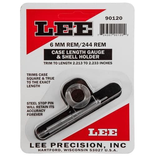 Lee Case Length Gauge 6mm Rem Lee Case Length Gauge 6mm Rem