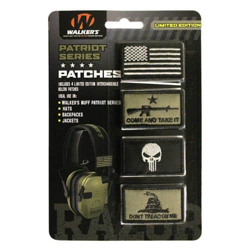 Walkers Game Ear Patriot Muff Patch Kit Walkers Game Ear Patriot Muff Patch Kit