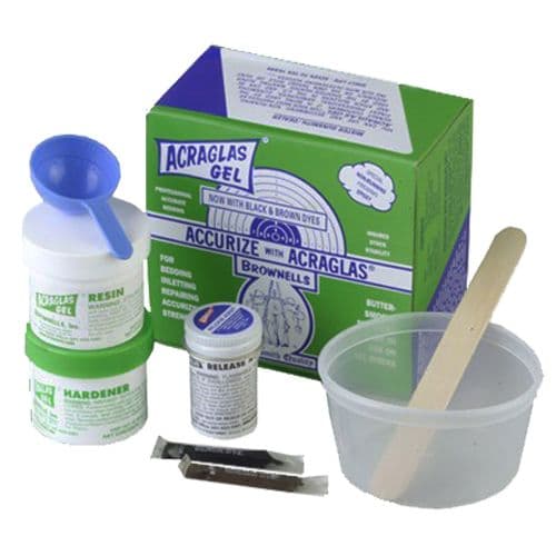 Brownells 20100 Acraglas Gel Kit 4 oz Brownells 20100 Acraglas Gel Kit 4 oz