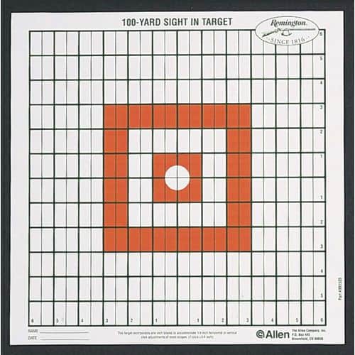 Allen 1520 Sight In Heavy Tag Paper Grid Black/White 12 Pack Allen 1520 Sight In Heavy Tag Paper Grid Black/White 12 Pack