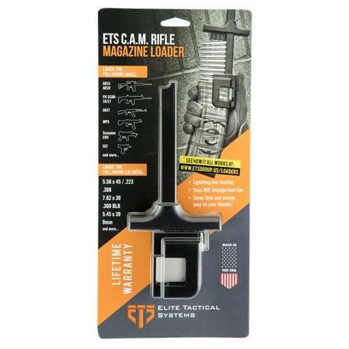 ETS Group ETSCAMRIFLE C.A.M Multiple Mag Loader All Rifles Polymer Clear Finish ETS Group ETSCAMRIFLE C.A.M Multiple Mag Loader All Rifles Polymer Clear Finish
