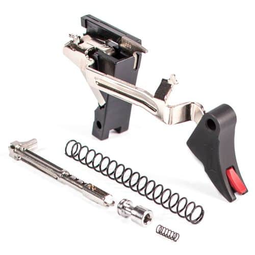 ZEV CFTPROULT3G9BR Pro Trigger Ultimate Kit with Black Safety Compatible with Glock 17, 17L, 19, 26, 34 Gen 1-3 Curved ZEV CFTPROULT3G9BR Pro Trigger Ultimate Kit with Black Safety Compatible with Glock 17, 17L, 19, 26, 34 Gen 1-3 Curved