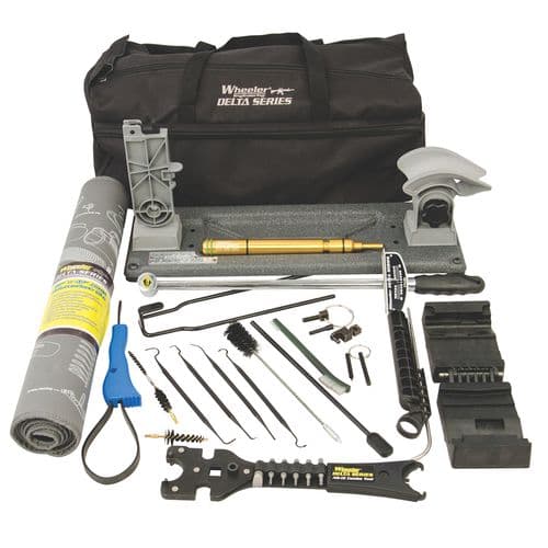 Wheeler Armorer's Professional Kit Black Multiple Rifle AR15/M16 19 Pieces Wheeler Armorer's Professional Kit Black Multiple Rifle AR15/M16 19 Pieces