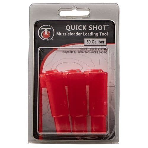 T/C Accessories 31007028 Quick Shot Loader .50 Cal Up to 150 gr Red 3 Pack T/C Accessories 31007028 Quick Shot Loader .50 Cal Up to 150 gr Red 3 Pack
