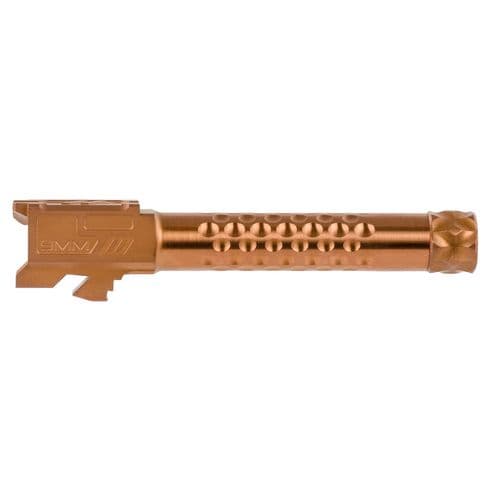 ZEV BBL19OPTTHBRZ Optimized Match 9mm Luger compatible Glock 19 Gen 1-4 Bronze Threaded ZEV BBL19OPTTHBRZ Optimized Match 9mm Luger compatible Glock 19 Gen 1-4 Bronze Threaded