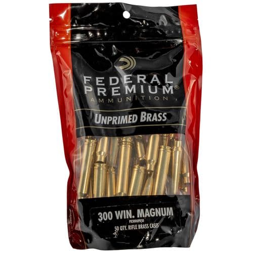 Federal PR300UPB50 Gold Medal Rifle 300 Win Mag Brass 50 Federal PR300UPB50 Gold Medal Rifle 300 Win Mag Brass 50