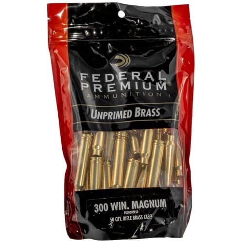 Federal PR300UPB50 Gold Medal Rifle 300 Win Mag Brass 50 Federal PR300UPB50 Gold Medal Rifle 300 Win Mag Brass 50