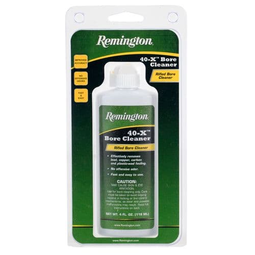Remington Accessories 18397 40-X Bore Cleaner 4 oz Squeeze Bottle Remington Accessories 18397 40-X Bore Cleaner 4 oz Squeeze Bottle