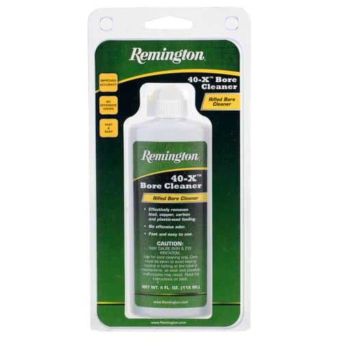 Remington Accessories 18397 40-X Bore Cleaner 4 oz Squeeze Bottle Remington Accessories 18397 40-X Bore Cleaner 4 oz Squeeze Bottle