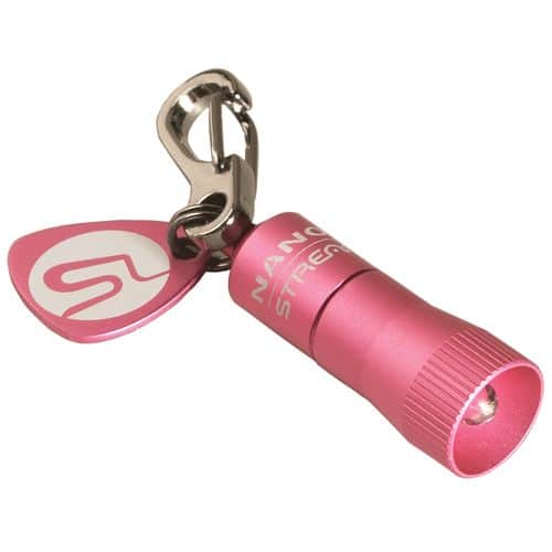 Streamlight 73003 Nano 10 Lumens LED Aluminum Pink LR41 Streamlight 73003 Nano 10 Lumens LED Aluminum Pink LR41