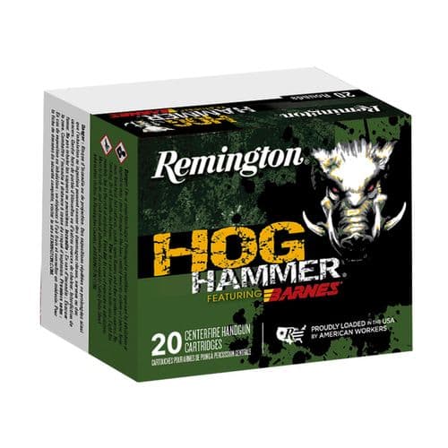 Remington Ammunition PHH450B1 Hog Hammer 450 Bushmaster 250 gr Barnes TTSX BT 20 Bx/ 10 Cs Remington Ammunition PHH450B1 Hog Hammer 450 Bushmaster 250 gr Barnes TTSX BT 20 Bx/ 10 Cs