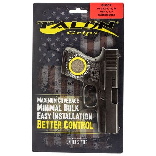 Talon Grips 104M Adhesive Grip fits Glock 19/23/25/32/38 Gen3 Moss Textured Rubber Talon Grips 104M Adhesive Grip fits Glock 19/23/25/32/38 Gen3 Moss Textured Rubber