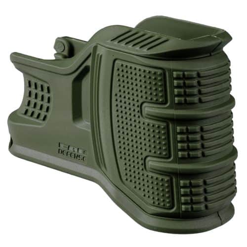 FAB DEFENSE FX-MOJOG Mojo Mag-Well with Replaceable Grips 5.56 NATO Polymer OD Green Finish FAB DEFENSE FX-MOJOG Mojo Mag-Well with Replaceable Grips 5.56 NATO Polymer OD Green Finish