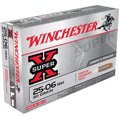 Winchester Ammo Super X 25-06 Rem 90 gr Positive Expanding Point - X25061 Winchester Ammo Super X 25-06 Rem 90 gr Positive Expanding Point - X25061
