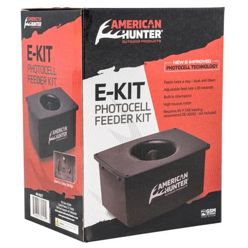 American Hunter AHEKIT Photocell Feeder Kit 1-30 Seconds 6 Volt American Hunter AHEKIT Photocell Feeder Kit 1-30 Seconds 6 Volt