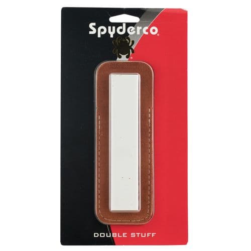 Spyderco 303MF Double Stuff Sharpening Stone Ceramic Stone Medium, Fine Spyderco 303MF Double Stuff Sharpening Stone Ceramic Stone Medium, Fine